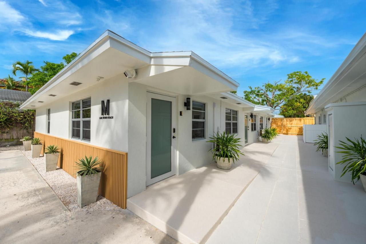 M Lake Worth Beach - Modern Villas Near West Palm Beach, Chic Retro Vibes, King Bed, Cozy Backyard, Bbq, Workspace, High-Speed Internet, Free Parking, 5 Minutes To Downtown & Beach ภายนอก รูปภาพ