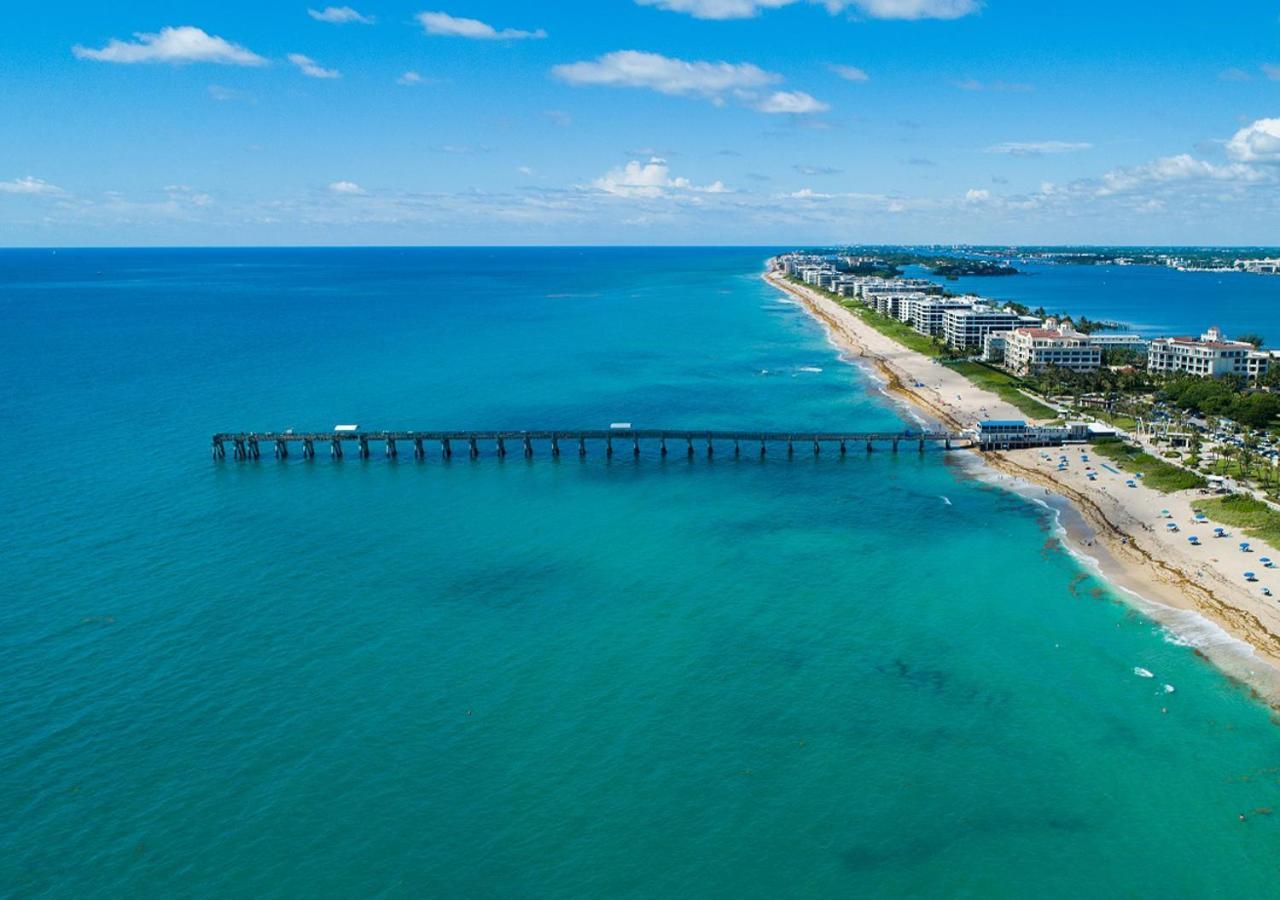 M Lake Worth Beach - Modern Villas Near West Palm Beach, Chic Retro Vibes, King Bed, Cozy Backyard, Bbq, Workspace, High-Speed Internet, Free Parking, 5 Minutes To Downtown & Beach ภายนอก รูปภาพ