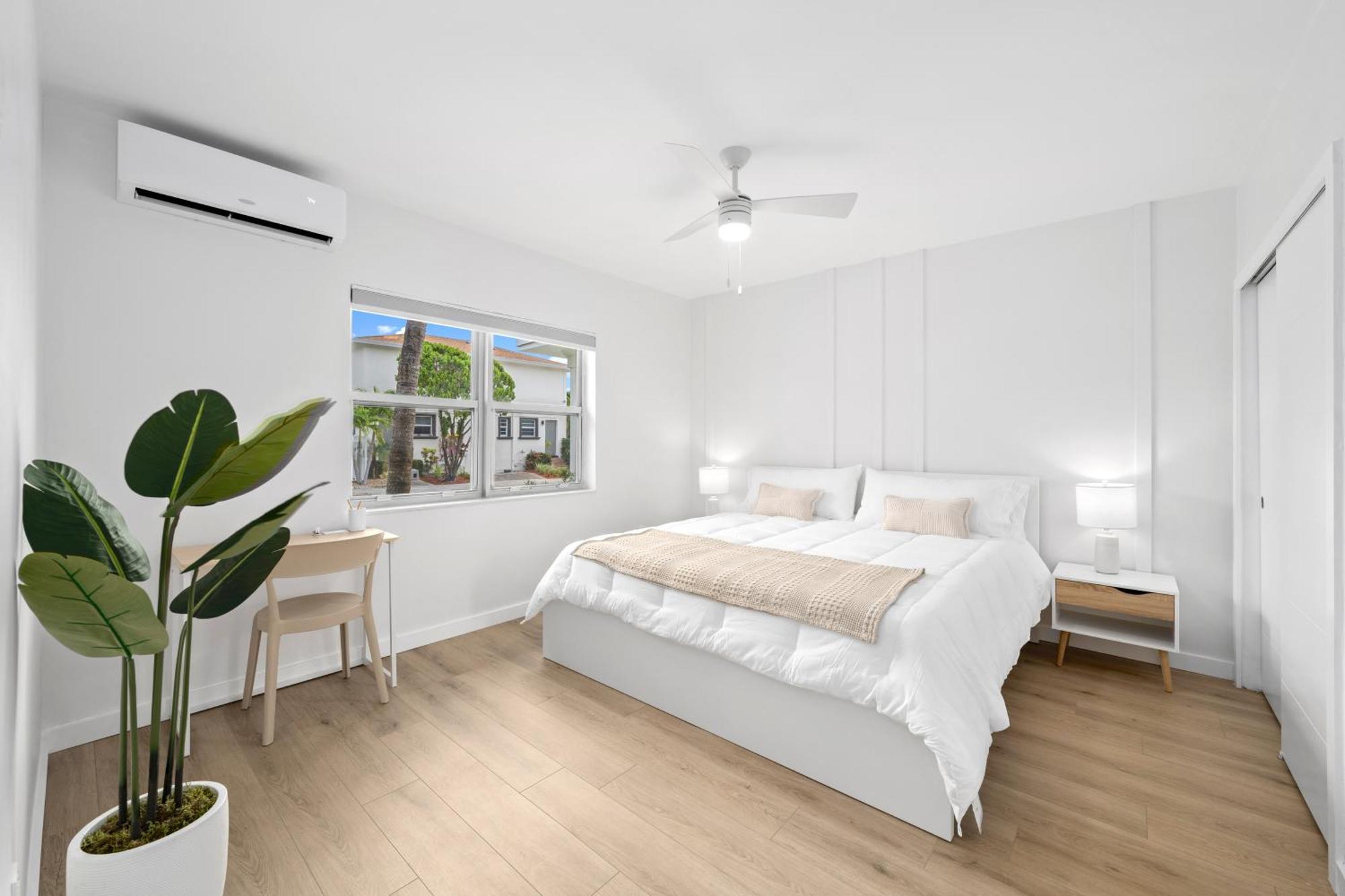 M Lake Worth Beach - Modern Villas Near West Palm Beach, Chic Retro Vibes, King Bed, Cozy Backyard, Bbq, Workspace, High-Speed Internet, Free Parking, 5 Minutes To Downtown & Beach ภายนอก รูปภาพ