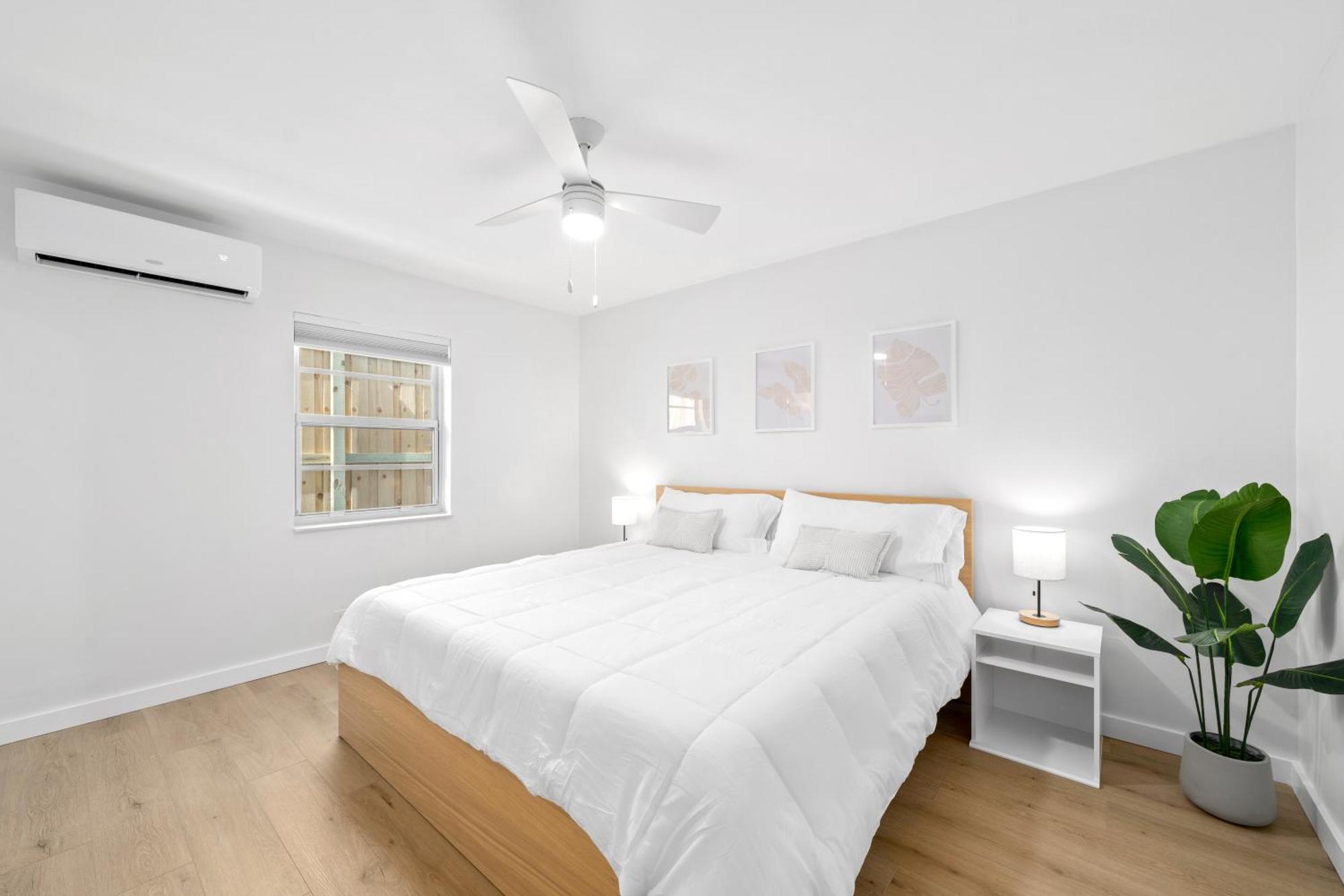 M Lake Worth Beach - Modern Villas Near West Palm Beach, Chic Retro Vibes, King Bed, Cozy Backyard, Bbq, Workspace, High-Speed Internet, Free Parking, 5 Minutes To Downtown & Beach ภายนอก รูปภาพ